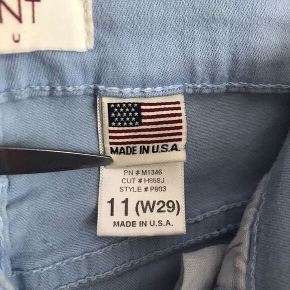 Vibrant‎ MIU Jeans Distressed Light Blue Skinny Legs High Rise Size 11 - Picture 6 of 9